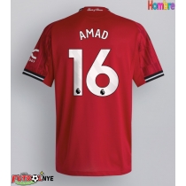 Camiseta Manchester United Amad Diallo #16 Primera Equipación 2025-26 manga corta